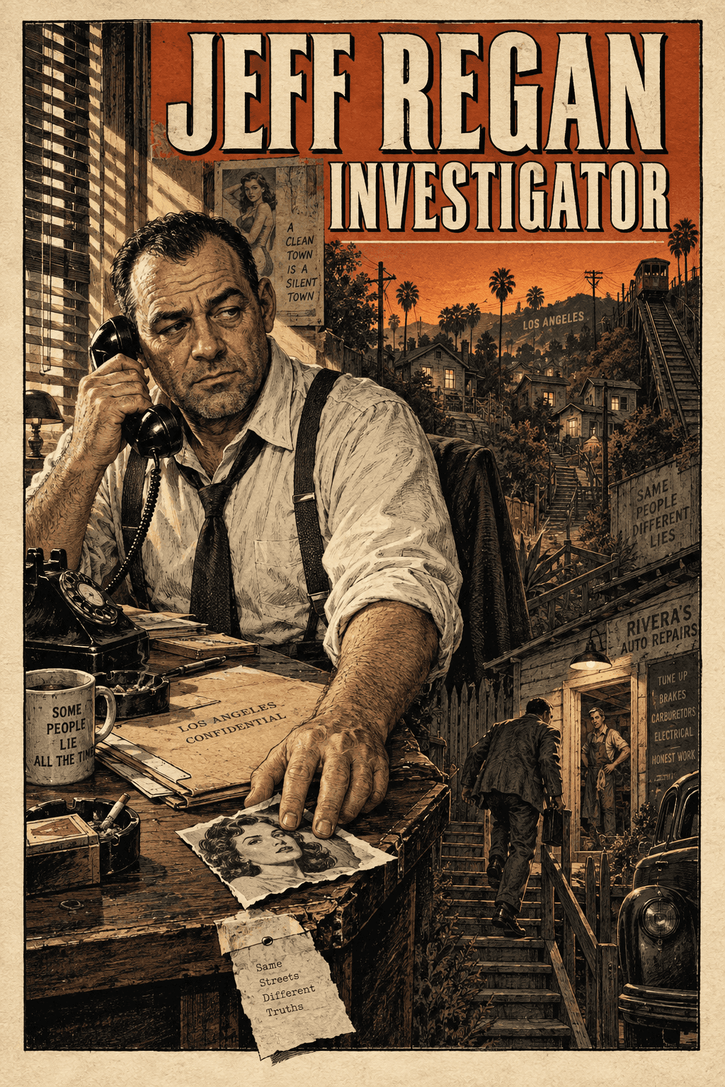Jeff Regan, Investigator