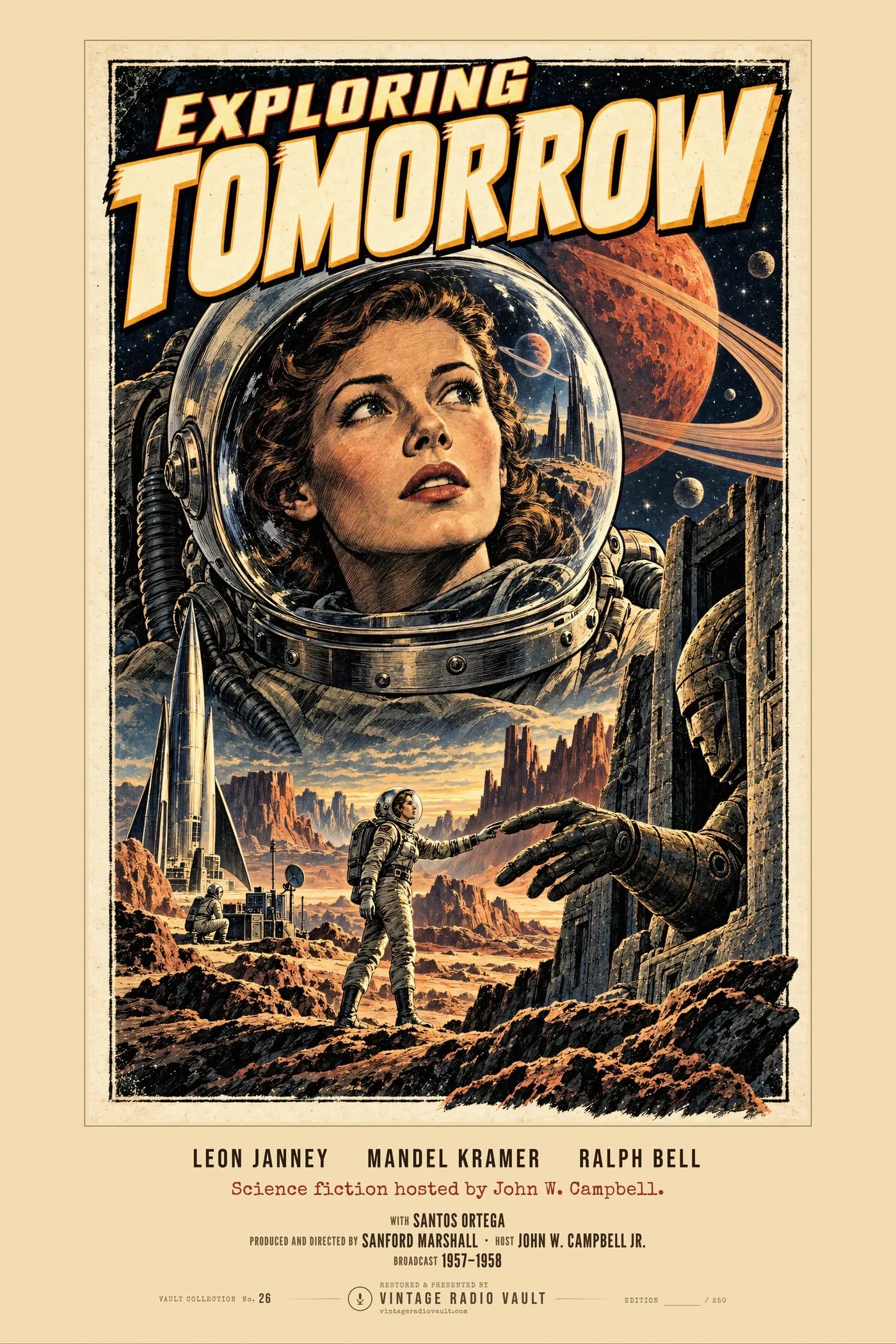 Exploring Tomorrow — Vault Collection print