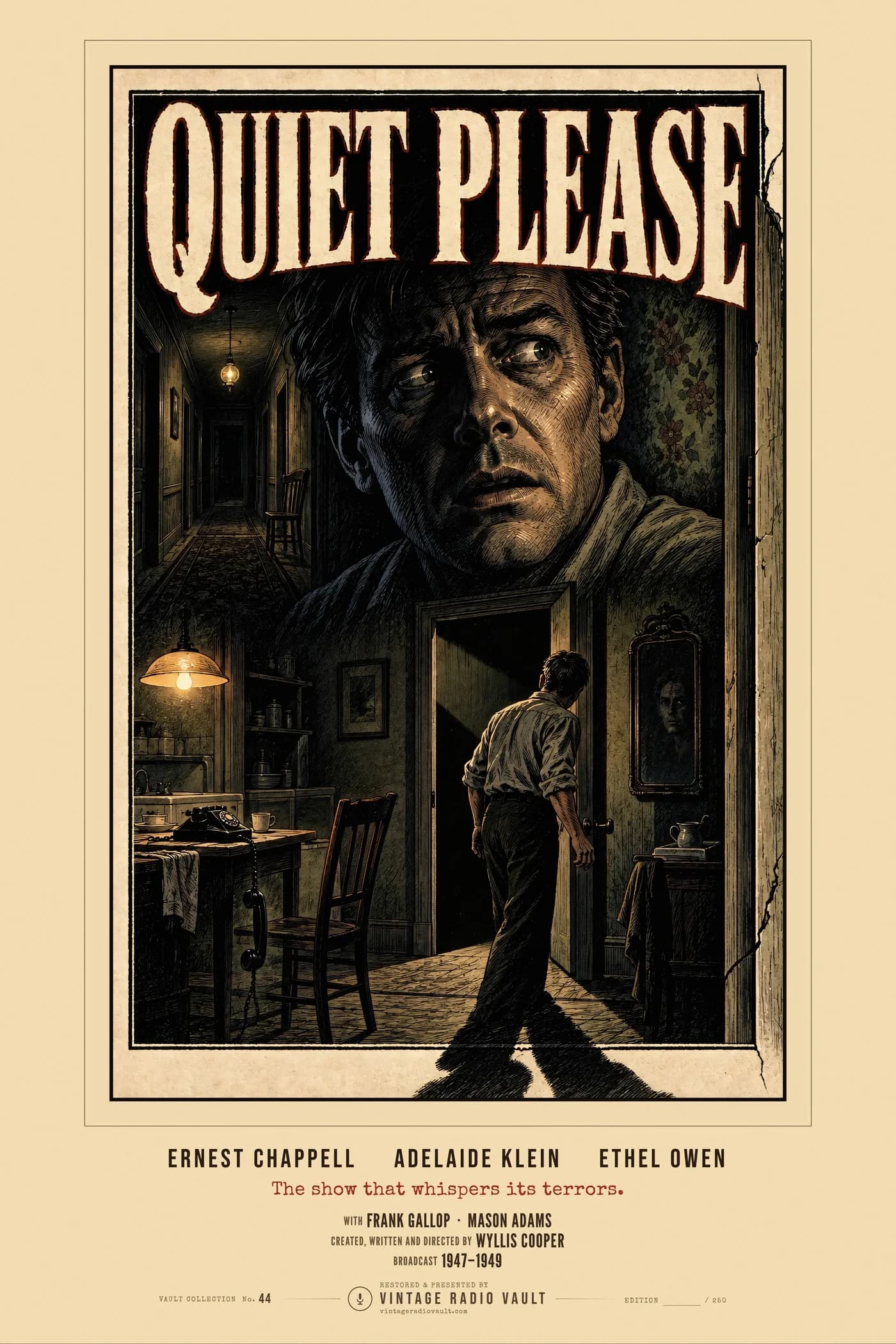 Quiet Please — Vault Collection print