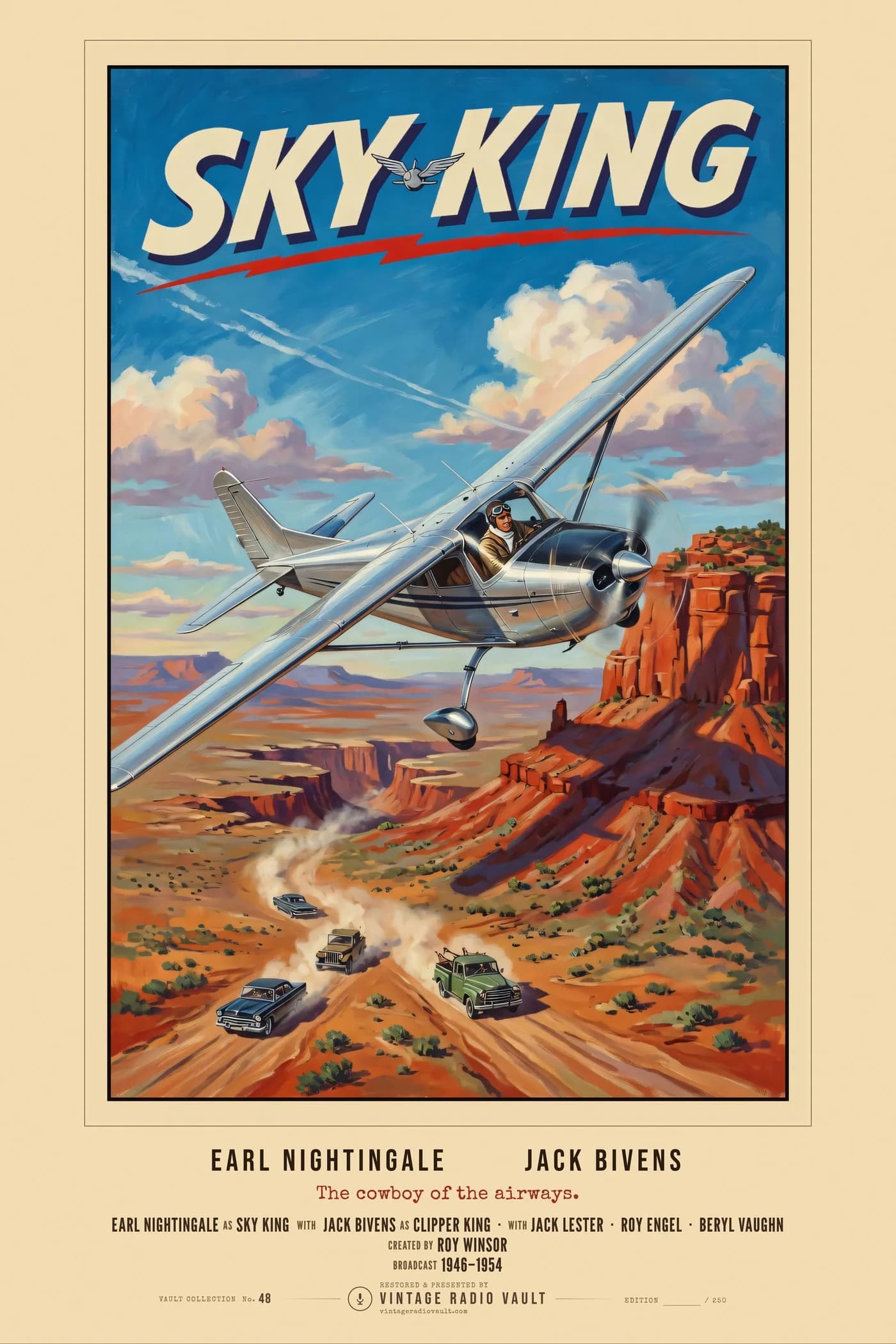 Sky King — Vault Collection print