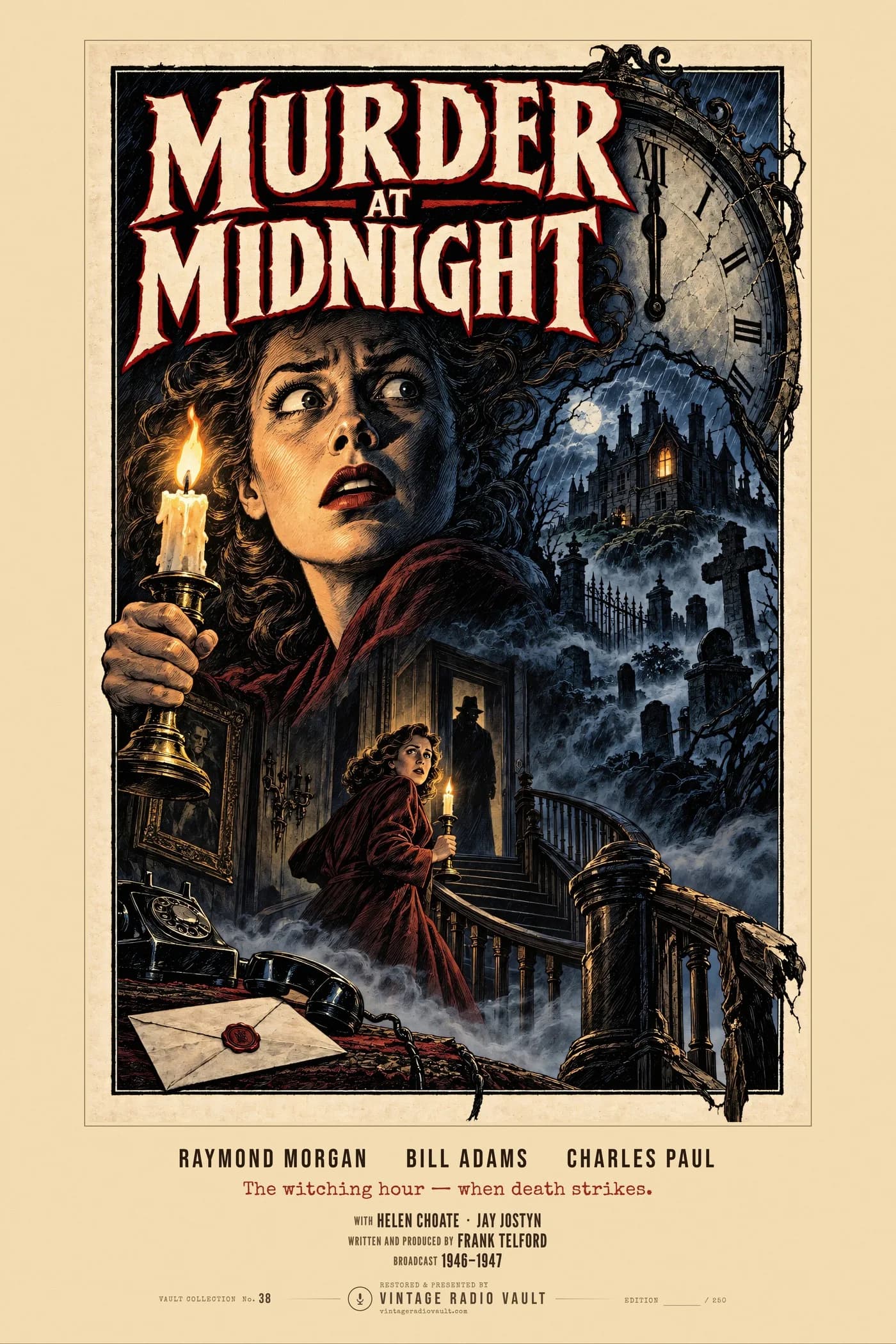 Murder at Midnight — Vault Collection print