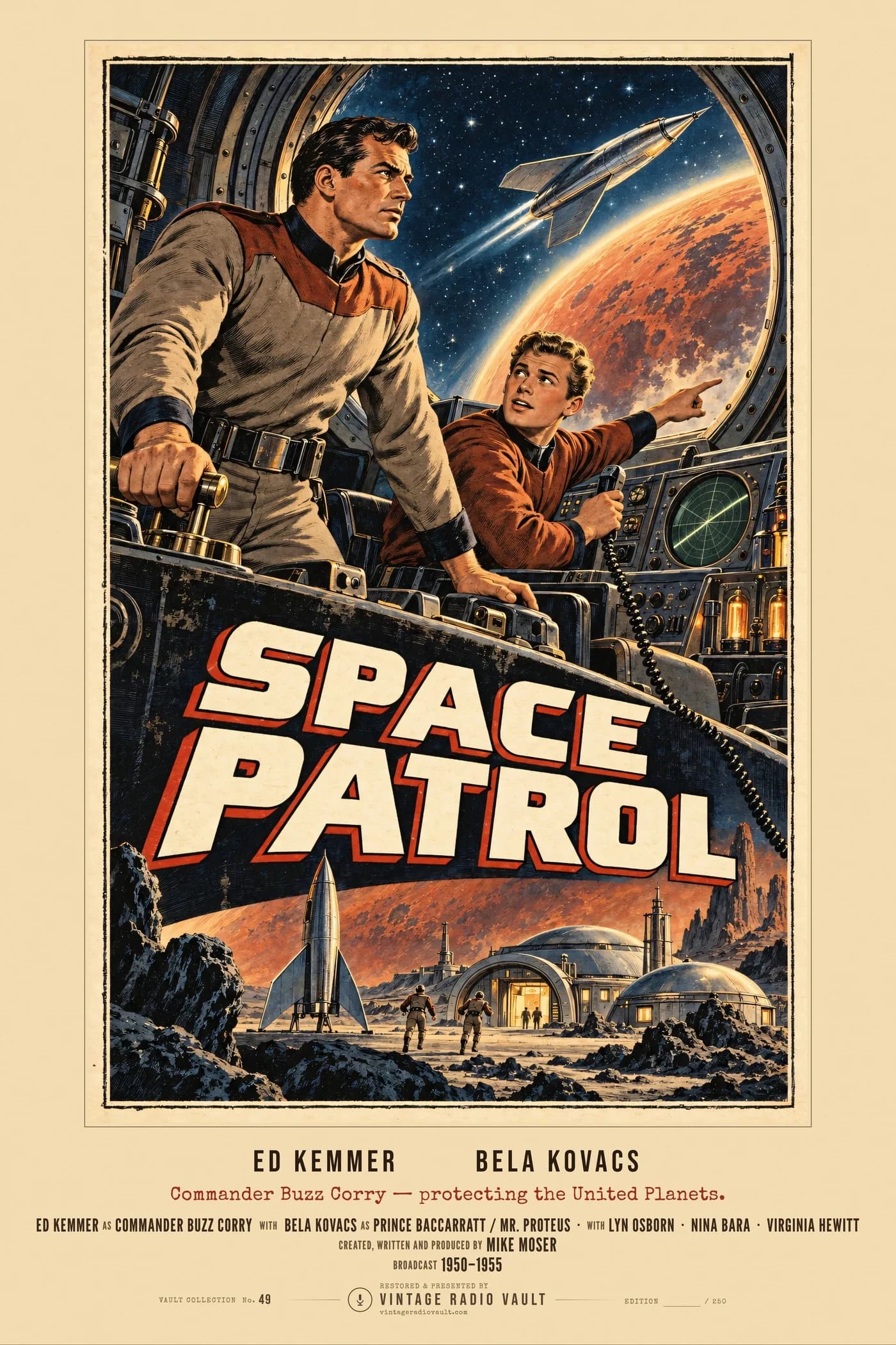 Space Patrol — Vault Collection print