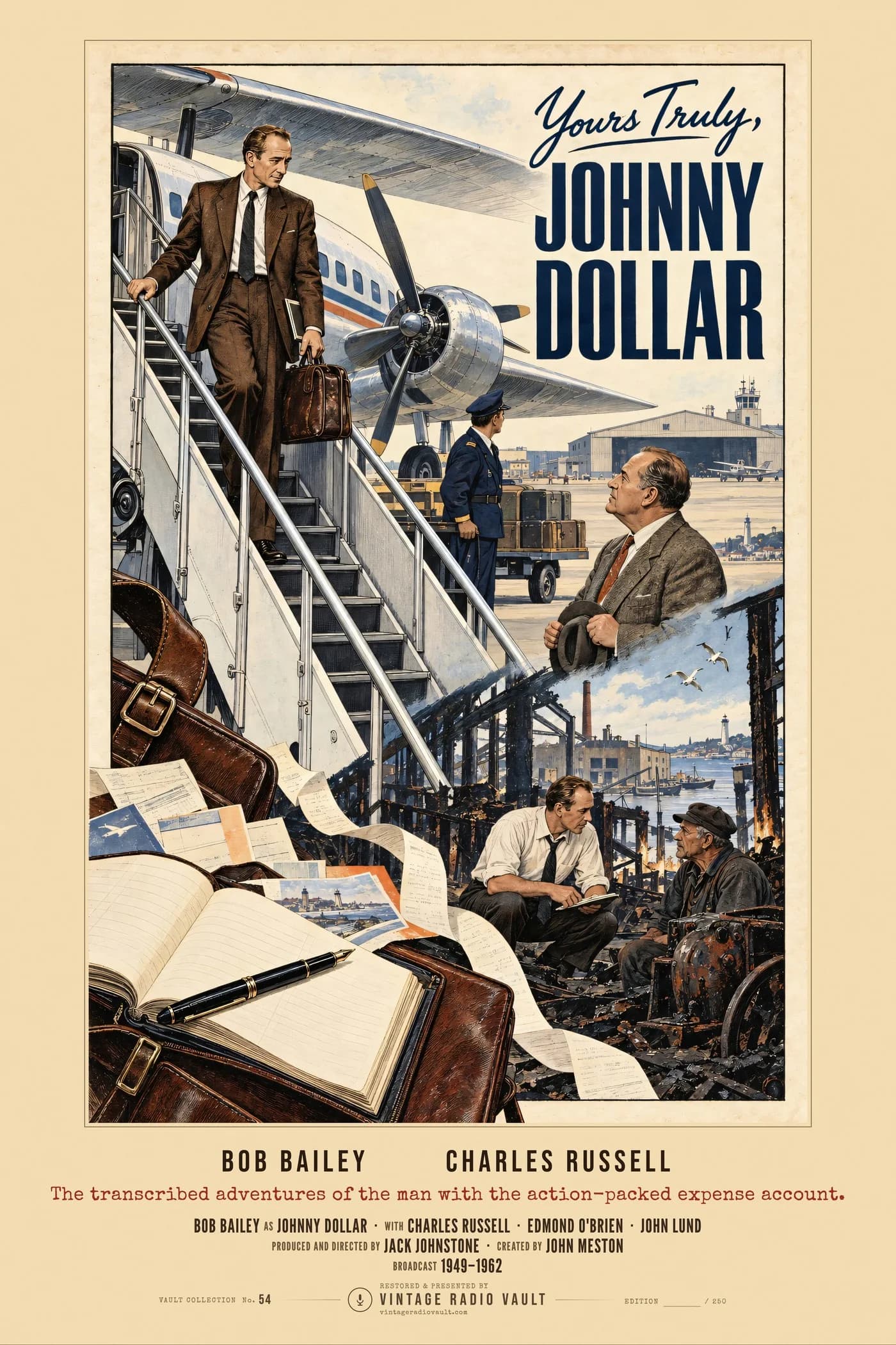Yours Truly, Johnny Dollar — Vault Collection print
